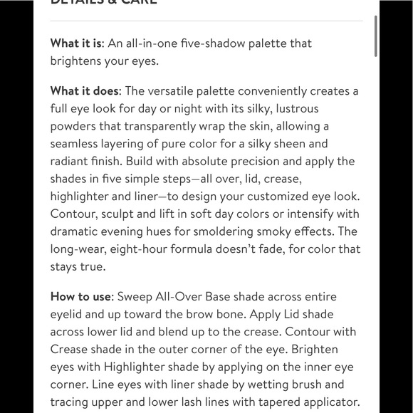 Lancôme 403 Sapphire Fling Eyeshadow Palette - Picture 8 of 12